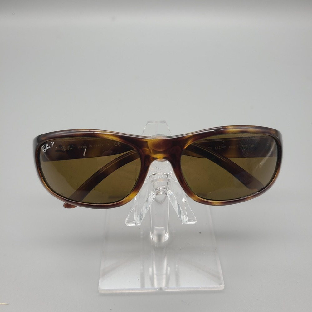 Ray-Ban RB 4033 642/47 Tortoise Polarized Sunglasses Made in Italy 60-17 130 3P